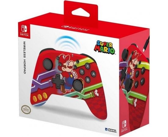 HORI Horipad Wireless Controller - Super Mario Edition (Switch)