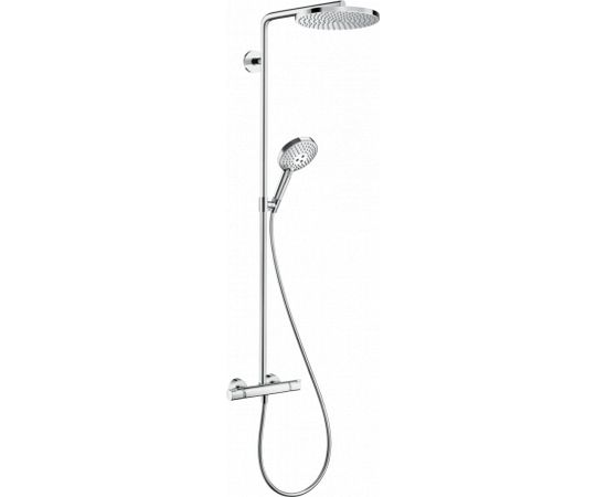 Hansgrohe dušas sistēma ar dušas termostatu Raindance Select S 240 1jet P/Raindance Select S 120 3jet P, hroms