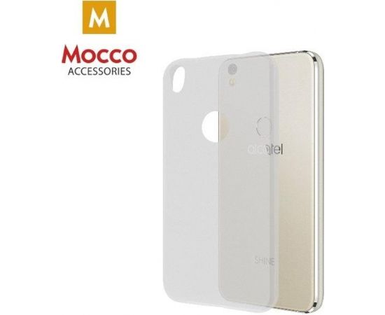 Mocco Ultra Slim Soft Matte 0.3 mm Matēts Silikona Apvalks Priekš Huawei P20 Caurspīdīgs