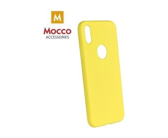 Mocco Ultra Slim Soft Matte 0.3 mm Matēts Silikona Apvalks Priekš Huawei Mate 10 Lite Dzeltens