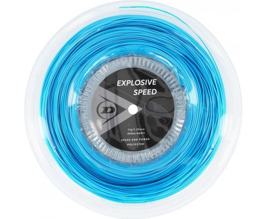 Strings for tennis Dunlop EXPLOSIVE SPEED 1,25mm 17G 200M REEL blue