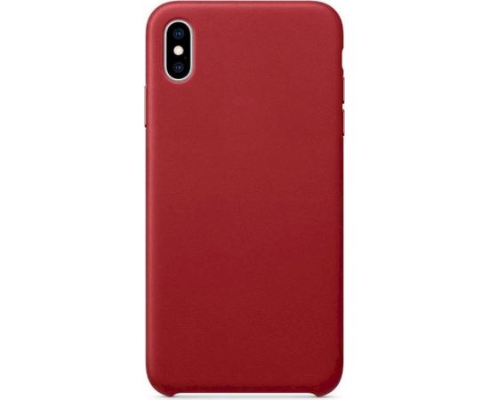 Fusion eco leather aizsargapvalks Apple iPhone 12 / 12 Pro sarkans