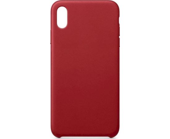 Fusion eco leather aizsargapvalks Apple iPhone 12 / 12 Pro sarkans