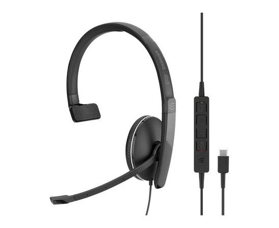 Austiņas ar mikrofonu Sennheiser SC135 USB-C (508355)