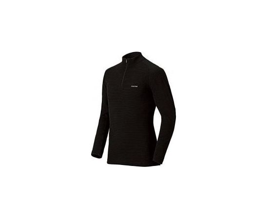 Mont-bell Termo krekls M SUPER MERINO Wool HN Expedition Weight M Black