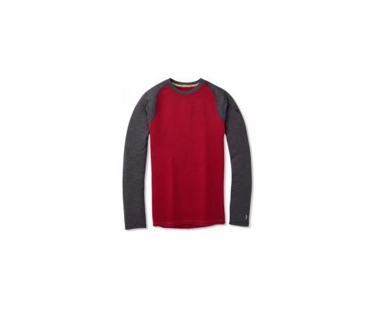 Smartwool Termo krekls M'S Merino 250 Crew S Tibetan Red/Charcoal Heater