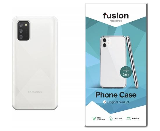 Fusion ultra clear series 2 mm силиконовый чехол для Samsung A025 Galaxy A02S прозрачный (EU Blister)