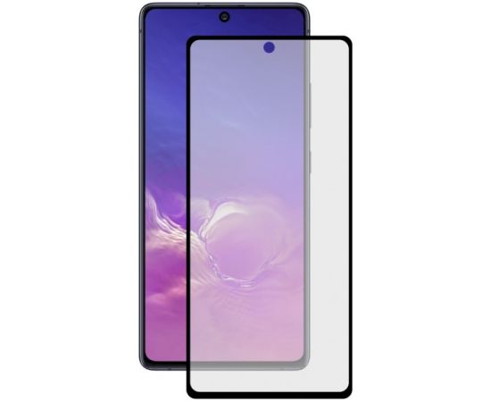 Fusion Full Glue 5D Tempered Glass Защитное стекло для экрана Samsung G770 Galaxy S10 Lite / A915 Galaxy A91 Черное