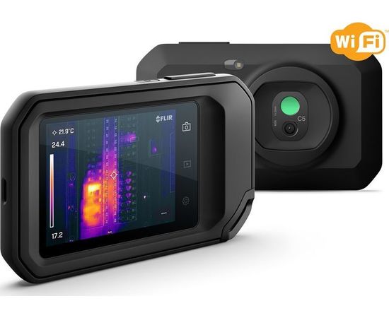 FLIR SYSTEMS FLIR C5 Kompakta termoattēlveidošanas kamera ar reāllaika attēla uzlabošanu