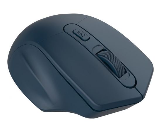 CANYON 2.4GHz Wireless Optical Mouse with 4 buttons, DPI 800/1200/1600, Dark Blue, 115*77*38mm, 0.064kg