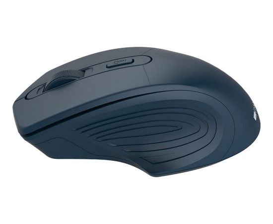 CANYON 2.4GHz Wireless Optical Mouse with 4 buttons, DPI 800/1200/1600, Dark Blue, 115*77*38mm, 0.064kg