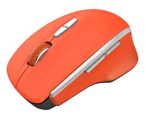 Canyon  2.4 GHz  Wireless mouse ,with 7 buttons, DPI 800/1200/1600, Battery:AAA*2pcs  ,Red 72*117*41mm 0.075kg