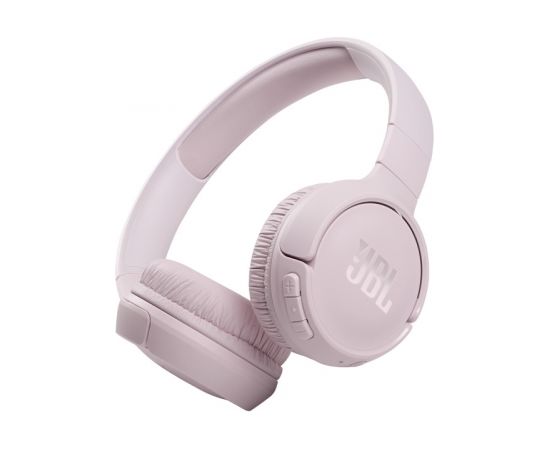 JBL on-ear austiņas ar Bluetooth, rozā - JBLT510BTROSEU