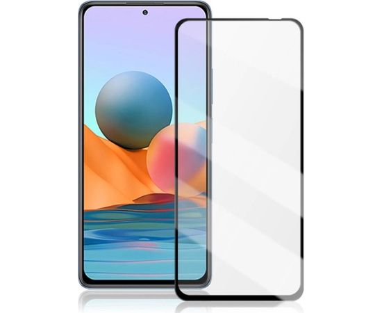 Fusion 5D glass защитное стекло для экрана Xiaomi Redmi Note 10 Pro черное