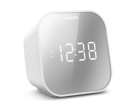 PHILIPS TAR4406/12 radio pulkstenis, balts